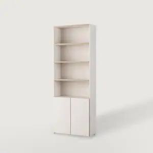 리바트하움 오브제 800 6단책장(하부도어)