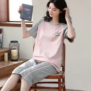 여성 빅사이즈 반팔 파자마세트 3XL~4XL 실내 잠옷 홈웨어 상하의세트 13종 택일