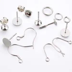 실버925 은 순은 부자재 재료 귀걸이 오링 만들기