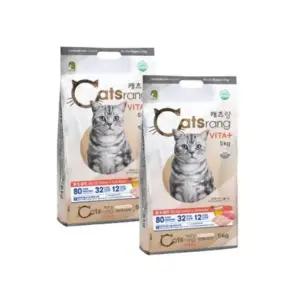 캐츠랑 전연령 비타플러스 5kg 2개 고양이사료 길고양이 밥