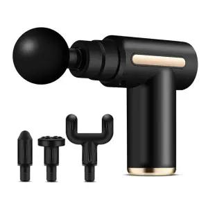 바디온 근막이완 무선 미니 마사지건 SJH-9410 BLDC모터 진동 핸드 안마기 승모근 마사지기