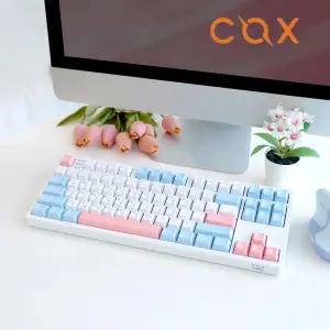 콕스 CS87 3모드 퀵스왑 유무선 기계식 키보드 소프트스카이 맘모스축