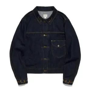 LEE Lee X Saytouche 카우보이 셀비지 데님 자켓 인디고 로우 LE2503IJA1IR