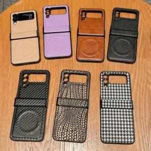 갤럭시 Z플립3 4 5 6 7 맥세이프  호환가능 힌지 보호 케이스