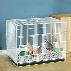 가정용 병아리집 철제 철망 애완 2x1 5x2 양계장 화이트 사육 토끼장 비둘기 사육장