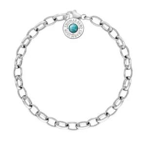 [토마스사보][정품보증]터키석 실버 팔찌 X0229-404-17