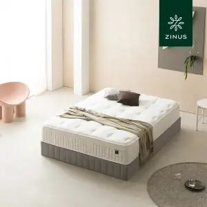 [롯데백화점]지누스 프라임 럭스 하이브리드 스프링 매트리스 (33cm/라지킹)