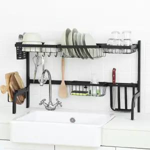 노빌리움 프라임 무타공 스탠드 식기건조대 물빠짐 기둥식 싱크대 선반 그릇 정리대