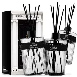 헤트라스 헤리티지 퍼퓸 디퓨저 뉴화이트머스크 600mlx3개 선물세트 대용량 방향제 실내인