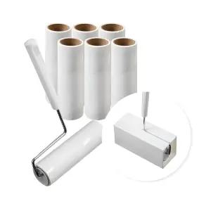 코멧 사선컷팅 테이프 클리너 핸들 + 거치대 + 리필 7개 (16cm x 12m)