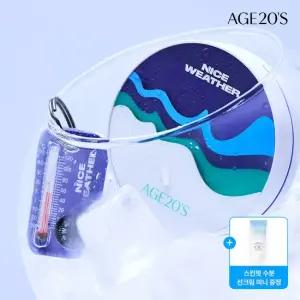 에이지투웨니스X나이스웨더 선 에센스 팩트 무기자차 카밍 롱프로텍션 비건 SPF50+ PA++++