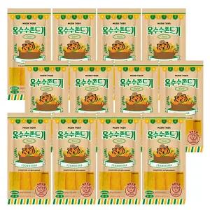 무직타이거 옥수수 쫀드기 88g/12개 캠핑 간식 쫀득