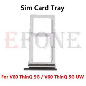 유심 트레이 슬롯 LG V60 ThinQ UW 5G 카드 홀더 어댑터 소켓 수리 부품