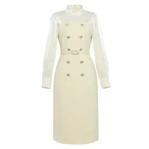 [롯데백화점]미니멈 쉬폰 블라우스 원피스 MXAGWO1150