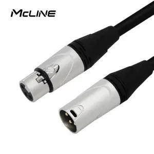 맥라인 MC-HA16 캐논 XLR 숫-암 20m  마이크 앰프 믹서 스피커 연결 연장선 음향 밸런스 오디오케이블