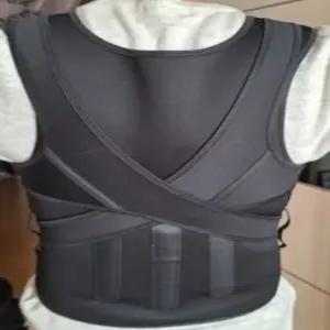 인포벨 쭉쭉핏 라운드숄더 굽은등 어깨 바른 허리 자세교정밴드 (블랙M)