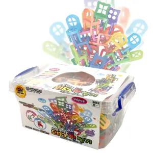 스릴만점 의자 블럭 쌓기 96pcs 보드게임 밸런스 균형 놀이