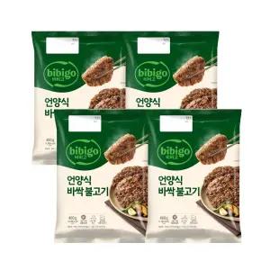 CJ제일제당 비비고 언양식바싹불고기 460g x 4개