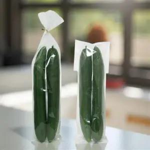 애호박 비닐 두릅 야채 봉투 투명 보호 과일 봉지 작물 포장지 200매