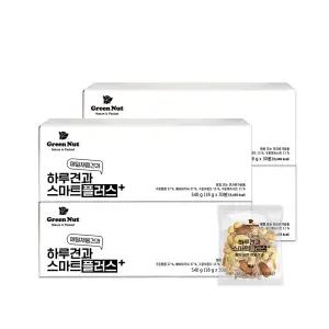 그린너트 하루견과 스마트플러스 견과 물가안정 30봉 4세트(총120봉)