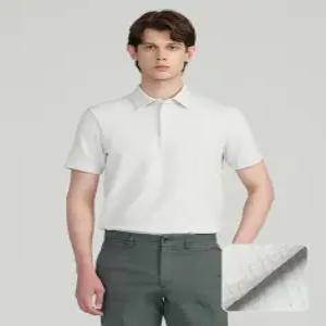 [닥스 남성] [25SS] DMTS5B311G1 라이트그레이 반팔 카라 티셔츠