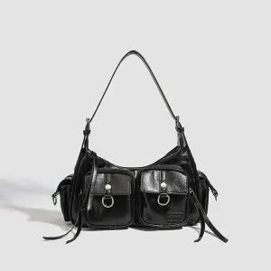 모나크듀 듀얼 포켓 호보백 신상가방 패션가방 휘뚤마뚤