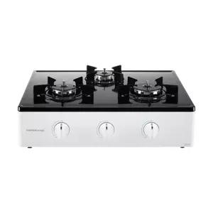 경동나비엔 정품 GRF-6003 ND PD 도시가스 크림화이트 3구 가스레인지 쿡탑