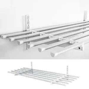 반달 벽 선반 벽걸이 파이프 수납 다용도 벽 선반 주방 거실 공간활용 브라켓 높이 철제 조절