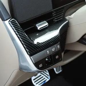 더뉴 아이오닉5 대쉬보드 프레임 커버 카본 우드 몰딩 차량용품