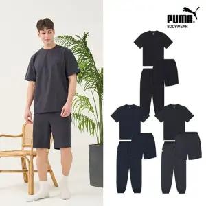 푸마 남성 썸머 탄탄 셋업 3종(반팔+9부팬츠+5부팬츠)