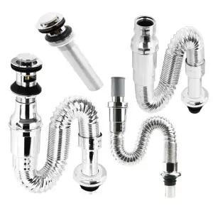 세면대/배수관/폽업/배관/호스/트랩/싱크대/고압/화장실/하수구/호수/폼업/팝업/하수관/일체형/베란다/욕실