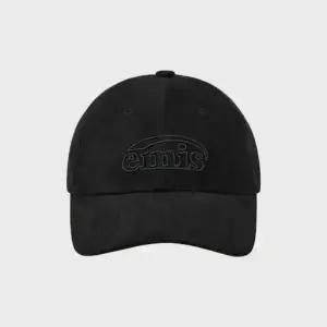 이미스 COTTON BRUSHED BALL CAP-BLACK