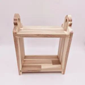 에셀나무 아카시2단선반(중) 목공체험 반제품 DIY 키트