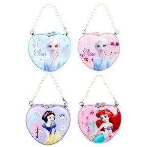 디즈니 정품 겨울왕국 LED 하트 애나멜 크로스백 핸드백