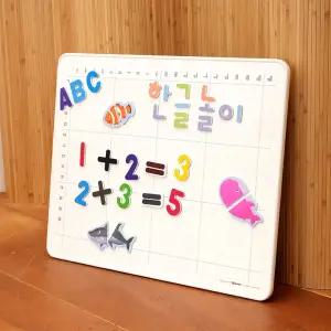 유아 공부상 자석 화이트보드 책상 접이식 테이블 다과상