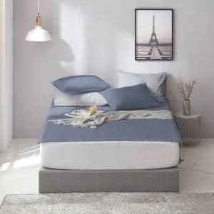 썸니아 면 워싱 피그먼트 패드 - 퀸, 네이비