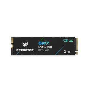Acer Predator GM7 1TB SSD: M.2 2280 PCIe Gen 4 x NVMe 2.0, 읽기 속도 최대 7400MB/s, 노트북, 데스크탑 및 PS5용 내장 PC 솔리드 스테이트 드라이브
