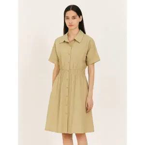 [올리브데올리브] 카라넥밴딩원피스