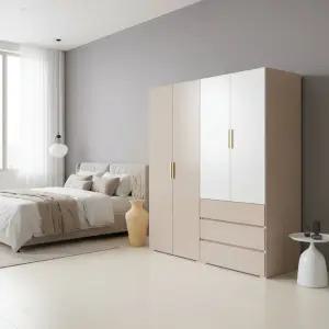 수납 이불장 3서랍 옷장 세트 수납장 수납형옷장 드레스룸가구 옷정리 보관함