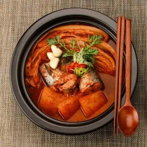 고향식품 옛맛 고등어 김치조림 350g 캠핑음식 간편식