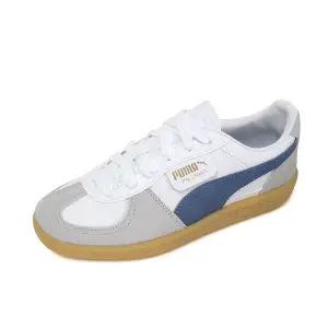 푸마 PUMA 팔레르모 레더 남성 여성 공용 스니커즈 운동화 화이트블루 396464-14 1974057