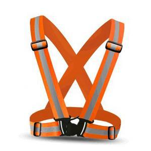 오렌지 야광띠 형광조끼 공사현장 공사장 발광띠 안전띠 작업조끼 반사띠