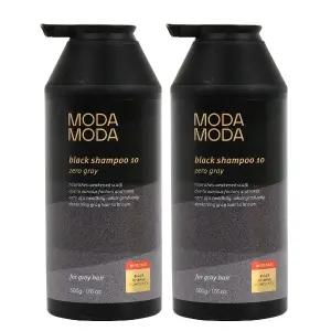 모다모다 제로 그레이 블랙 샴푸10 500g 2개