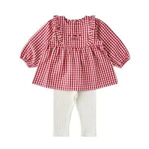 [밍크뮤](신세계 사우스시티)RD)스트로베리우븐체크상하복( 36113-610-03)