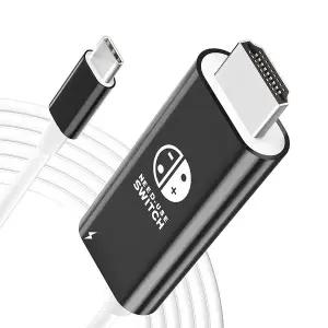 [베이직기어]닌텐도 스위치2 미니독 TV연결 PD100W 충전 HDMI 케이블