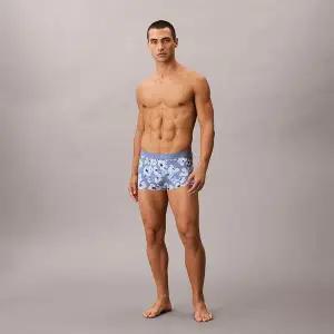 [Calvin Klein Underwear](본점)CK 남성 26SS CK 블랙 프린트 로우 라이즈 트렁크 (NB4422-2K4)