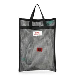 히지 가방 숏핀 다용도 매쉬백 블랙/블랙