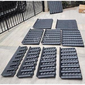 전통 담장 인조 덮개 플라스틱기와 외부인테리어 지붕장식