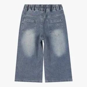 [밀리밤] 밀리 리본자수 데님바지 MLTJ26S1Z_7358