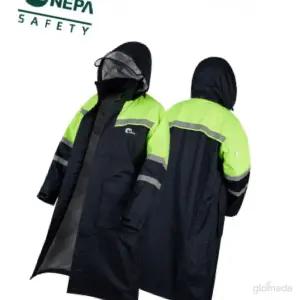 글샵 코트식 신사우의 남자바람막이우비 오토바이 성인용우의